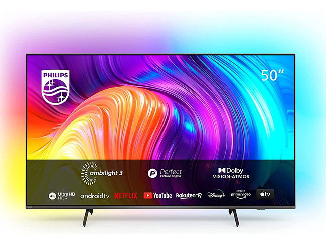 Smart TV Philips LED Android TV 4K UHD de 43" com Ambilight