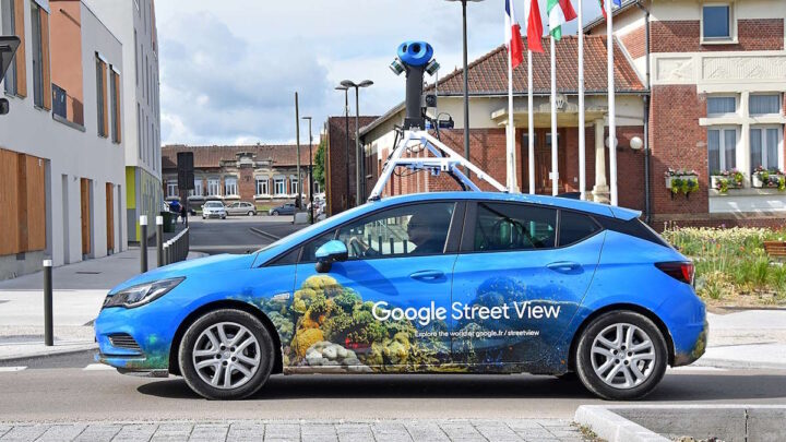 Carro do Google Street View