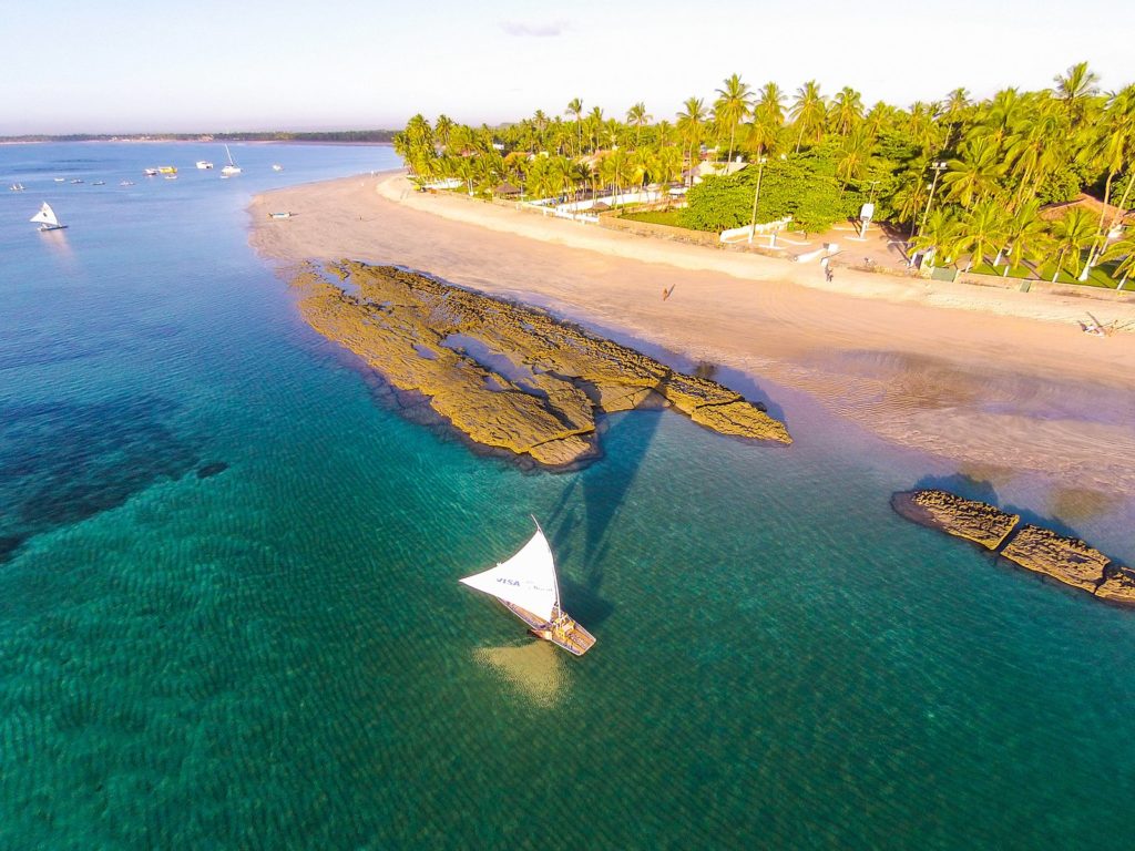 Uma das lindas praia de Porto de Galinhas
