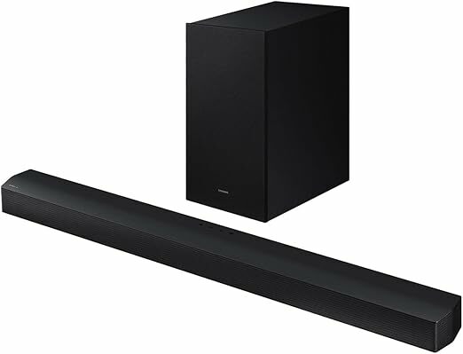 Samsung Barra de som HW-B650D Dolby Atmos, altifalantes laterais integrados, som com IA