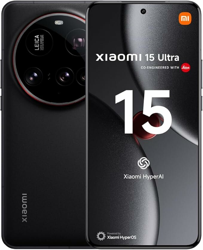 Xiaomi 15 Ultra - Smartphone de 16+512 GB, lente ótica Leica Summilux, Snapdragon 8 Elite