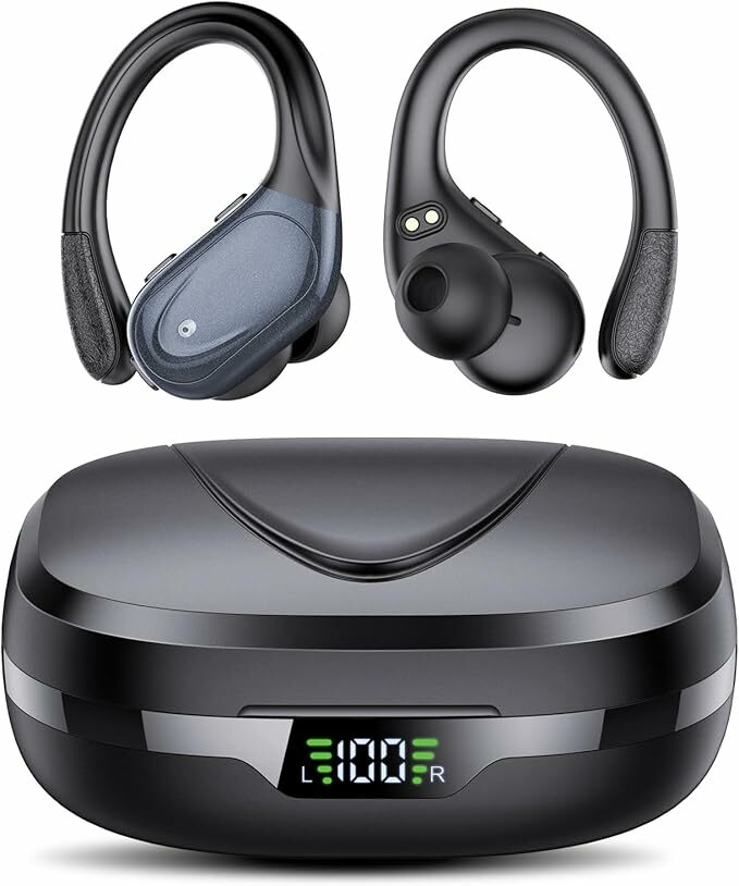 Auriculares sem fios auriculares Bluetooth 5.3