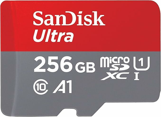 SanDisk Ultra cartão micro SDXC 256 GB adaptador SD