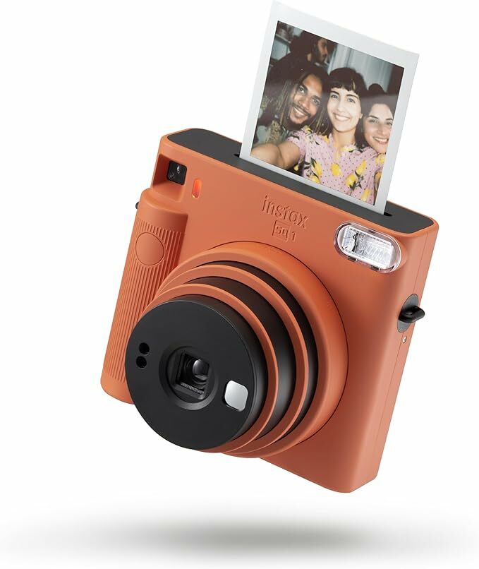 instax SQ1 Square Câmara instantânea automática, tamanho da foto quadrada