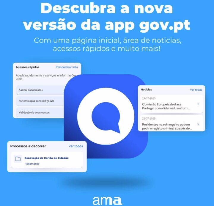 App gov.pt tem uma nova versão! Conheçam as novidades