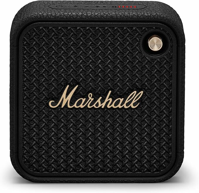 Marshall Willen II Altifalantes sem fios Bluetooth 17 horas de reprodução IP67 carregamento rápido à prova de água