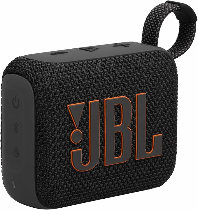 JBL GO 4, Altifalante sem fios portátil com Bluetooth, resistente à água e ao pó IP67