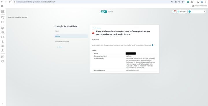 Como a ESET ajuda a evitar o roubo de identidade