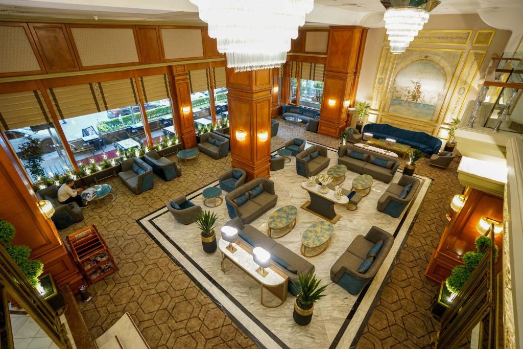 recepção do Akgun Istanbul Hotel em Istambul