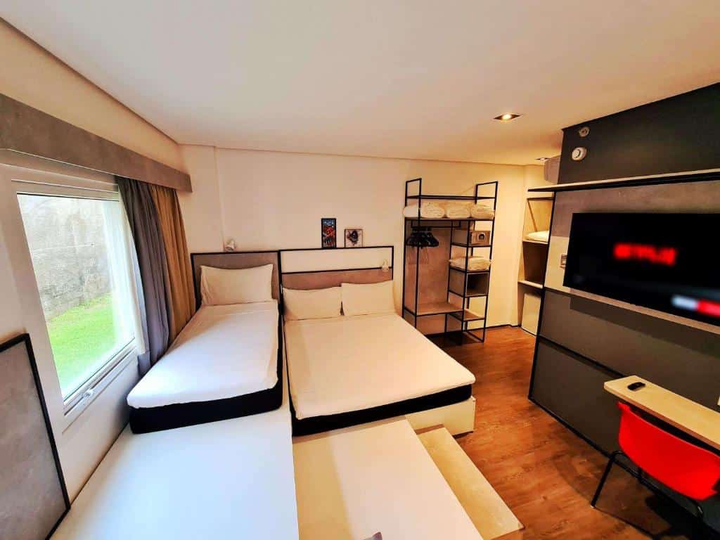quarto do ibis Recife Aeroporto