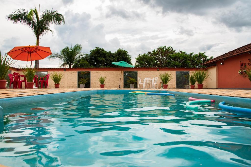 piscina da Pousada Trilha da Serra em São João Del Rey