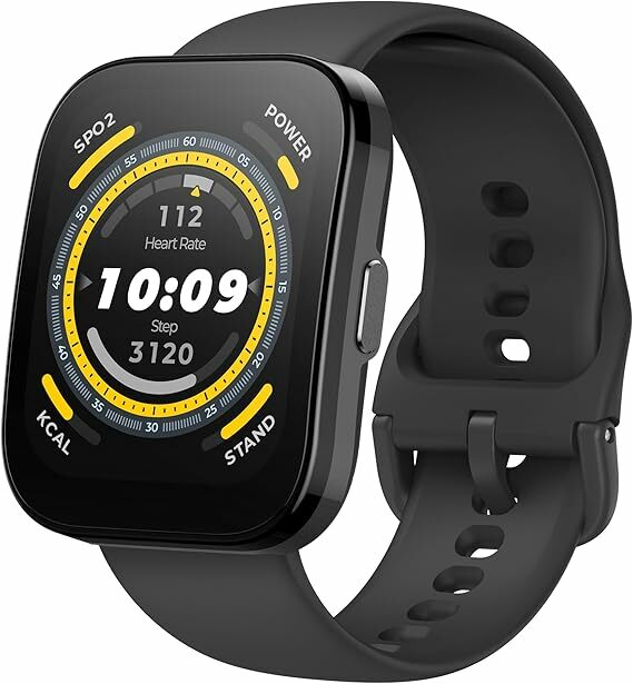 Amazfit Bip 5 46 mm Smartwatch, chamadas Bluetooth, Alexa, GPS, bateria de 10 dias duração