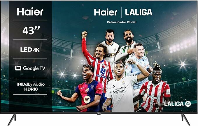 Haier Direct LED 4K UHD H43K800UX Smart TV 43"