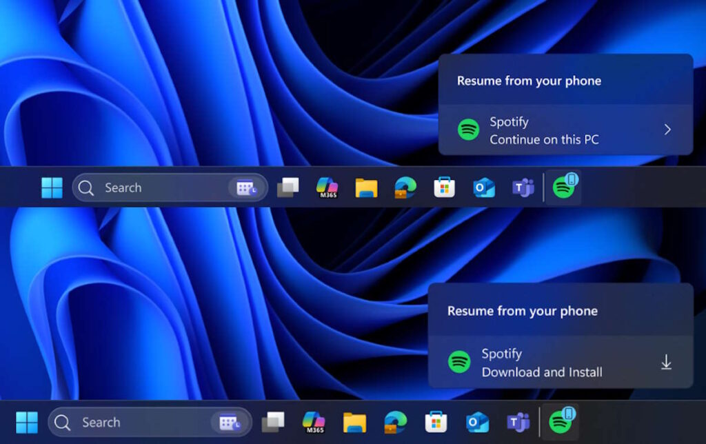 Windows 11 Android continuar PC