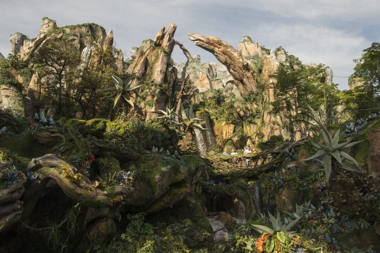 O Pandora - Mundo Avatar - uma das principais atrações do Animal Kingdom - Foto: Diney Oficial.