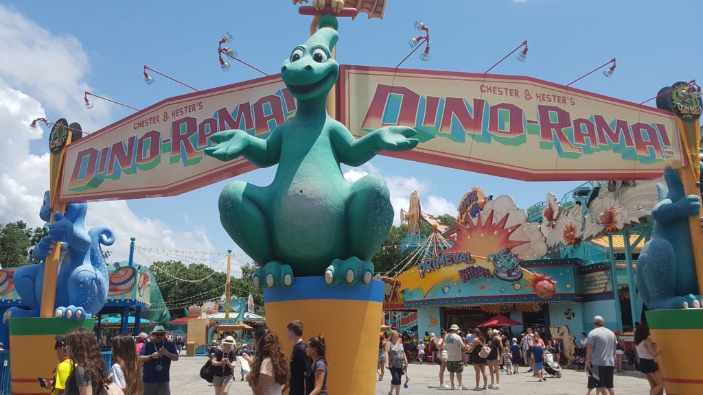 Entrada do Parque DinoLand USA no Animal Kingdom