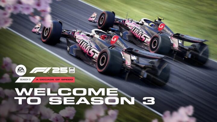EA SPORTS F1 25 recebe temporada 3