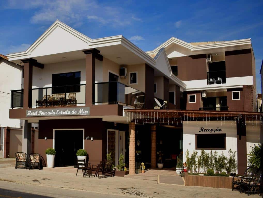 Área externa do Hotel Pousada Estrela do Mar
