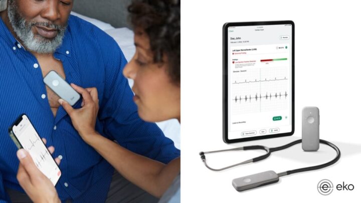 Estetoscópio com IA da Eko Health