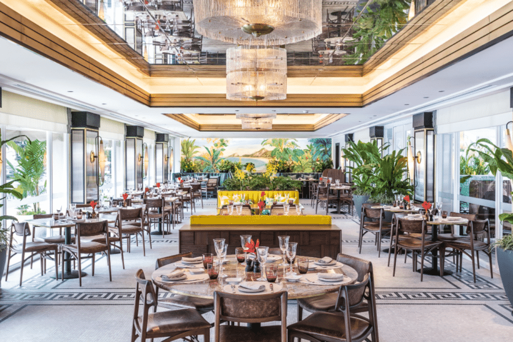 restaurante pérgula