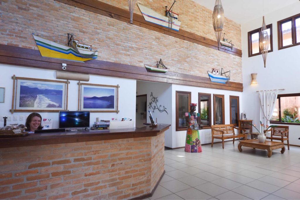 Pousada em Maresias: Recepção Pousada Porto Mare Maresias