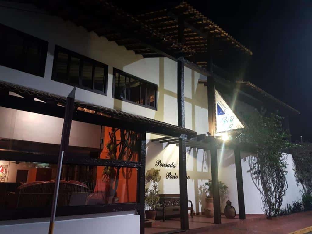 Entrada de uma das pousadas em Cabo Frio, a Pousada Porto Fino I.