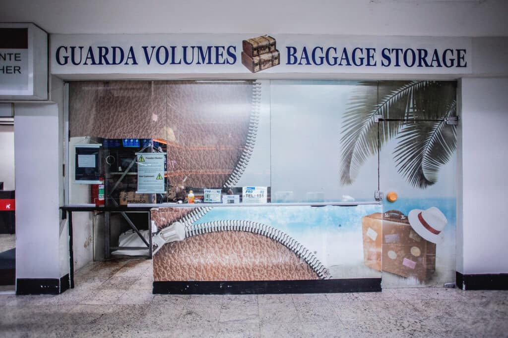 Guarda-volumes disponível na rodoviária do Rio de Janeiro, uma das vantagens na viagem de ônibus São Paulo Rio de Janeiro. - Foto: Site oficial