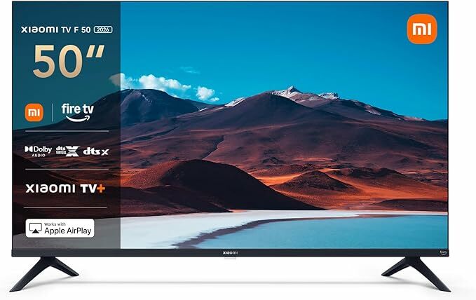 Xiaomi TV F 50 2026, 50 polegadas (127 cm), Smart TV 4K UHD